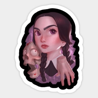 Wednesday Addams Sticker